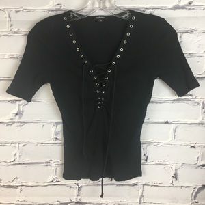 Juniors or lady’s  top ribbed style size small